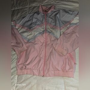 Vintage Lavon Sports Wear Womens Size M Track Pink & White